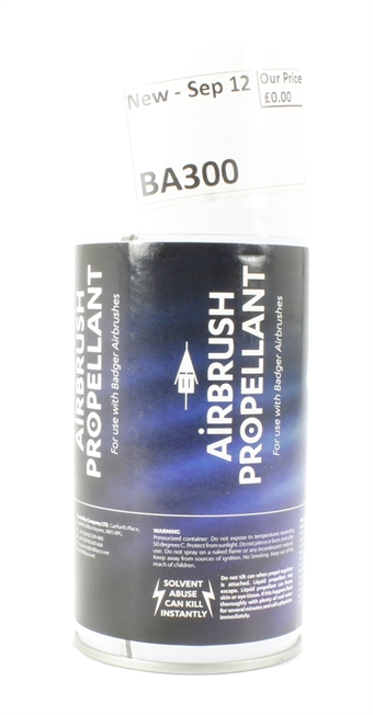 Airbrush propellant air can 300ml