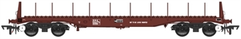 BBA steel carrier in BR bauxite - 910236 - Exclusive to Rails of Sheffield