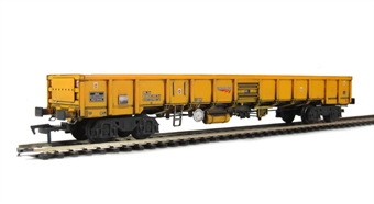 JNA Network Rail 'Falcon' Bogie ballast wagon NLU 29102 weathered. Hatton's exclusive