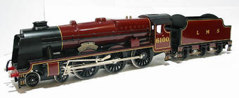 Rebuilt Royal Scot locomotive "Royal Scot" in LMS maroon livery