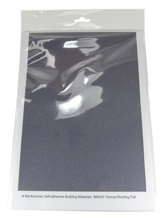 Self Adhesive Sheet - Tarmac/Roof Felt 20 x 25cm (x10)