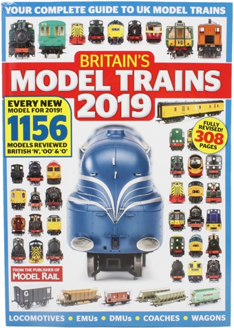 Britain's Model Trains 2019 Edition from Model Rail magazine - 276 pages with reviews of every model available during 2018 / 2019