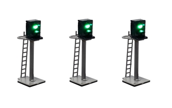2 aspect lineside colour light signal - pack of three