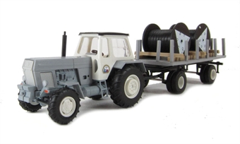 Tractor With Loaded Trailer HO scale