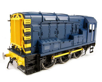 Class 08 diesel shunter painted in late BR blue (Brassworks Range)