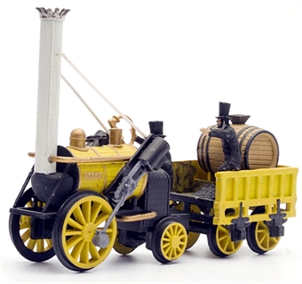 Stephenson's Rocket steam locomotive plastic kit