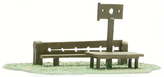 Village Stocks plastic kit