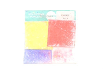 Primary tints weathering powders