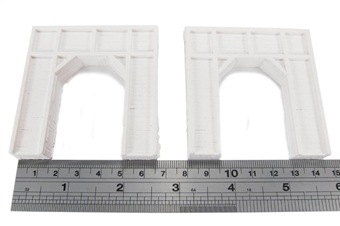Single Track Tunnel Portals - Timber - Pack Of 2