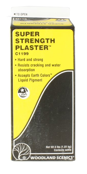 Super strength plaster - 0.5 gallon carton