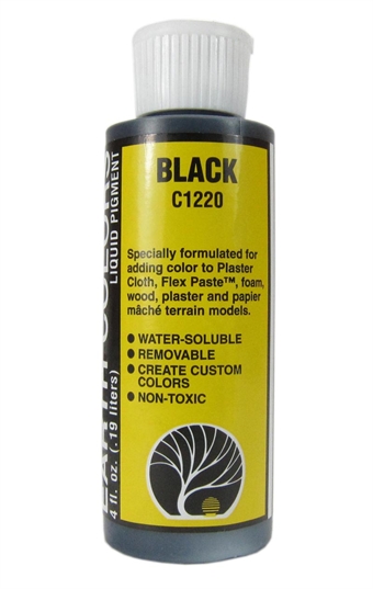 Terrain Liquid Pigment - Black - 4 fl oz