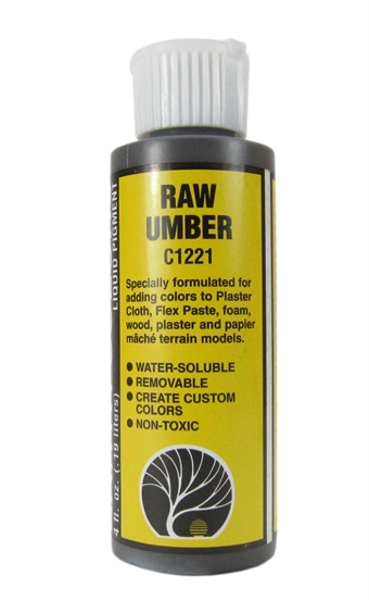 Terrain Liquid Pigment - Raw Umber- 4 fl oz