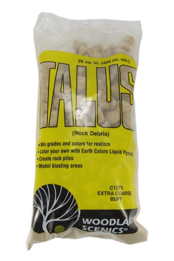 Talus Rock Debris - Extra Coarse - Buff