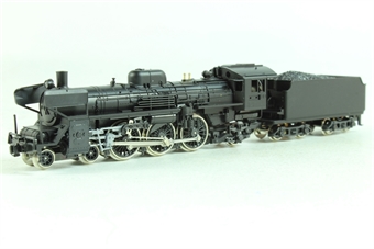 Class C55 4-6-2 in unnumbered/unbranded black livery