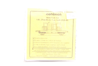 SR 25T Brake Van Kit
