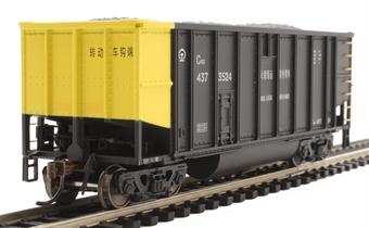 C80 bogie coal hopper 4373524 of the Da Qin Railway
