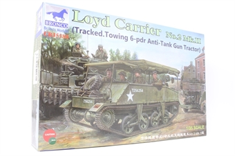 Loyd Carrier No.2 Mk.II (Tracked.Towing 6-pdr Anti-Tank Gun Tractor) Kit