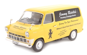 Ford Transit van "Jimmy Riddles Plumbers"