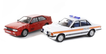 Ashes to Ashes Set - Ford Granada Police and Audi Quattro