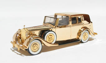 1937 Rolls Royce Serance DeVille -  gold plated