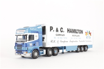 Scania Dropside Fridge Trailer 'P & C Hamilton'