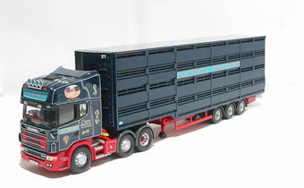 Scania Topline - Houghton Parkhouse 'The Professional' Livestock Transposter "R.W.Stewart"