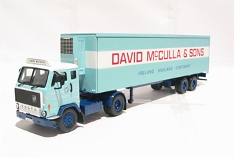 Volvo F88 fridge trailer "David McCulla & Sons"