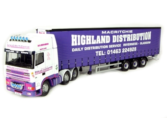DAF XF Super Space Cab Curtainside "Macritchie Highland Distribution"