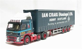 Volvo FM curtainside "Ian Craig (Haulage) Ltd" (NOT PERFECT- see product description for info)