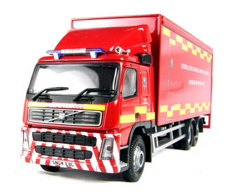 Volvo FM 6 wheel box lorry incident response unit "Central Scotland Fire & Rescue"