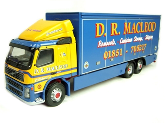 Volvo FM box lorry "D.R.Macleod"