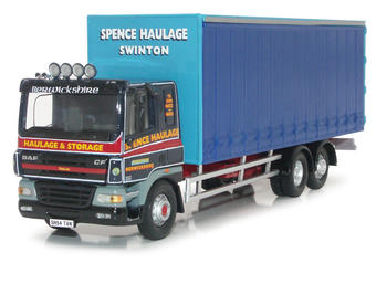 DAF CF Curtainside 'Spence Haulage' livery of Swinton