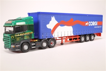 Scania R Series Curtainside 'C S Ellis'