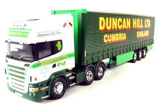 Scania R Series Topline Curtainside "Duncan Hill Ltd."