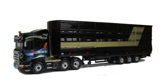 Scania R Houghton Parkhouse 'The Professional' Livestock Transporter - John Hulston Haulage Ltd - Stirling