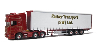 Scania R Vinyl Curtainside - Parker Transport (SW) Ltd - Chilcompton, Somerset.