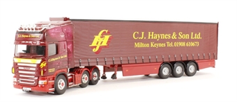 Scania R Curtainside "C. J. Haynes & Son Ltd - Milton Keynes" 