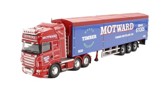 Scania R Moving Floor Trailer "Motward Timber Recycling Ltd, Huntingdon"