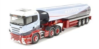 Scania R Fuel Tanker Trailer, WH Malcolm, Renfrewshire, Scotland
