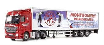 Mercedes Actros (Face Lift) Fridge Trailer "Montgomery Transport, Newtownabbey, Northern Ireland"