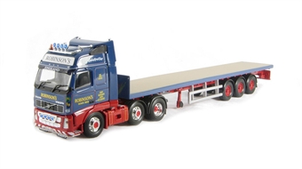 Volvo FH Flatbed Trailer - RC Robinson's Haulage Ltd - Sandy, Beds - Hauliers of Renown (Limited Edition)