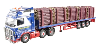 Volvo FH Log Trailer - Steve Swain Transport Ltd - Shrewsbury, Shropshire