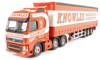 Volvo FH (Face Lift) Curtainside Trailer "Knowles Transport Ltd, March, Cambridgeshire"