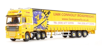 DAF 105 Curtainside - Liam Connolly Roadfreight Ltd - Fermanagh, Northern Ireland.