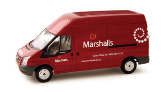 Ford Transit van in "Marshalls" livery