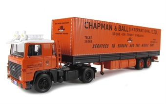 Scania 110 Tandem Axle Tilt Trailer "Chapman and Ball"