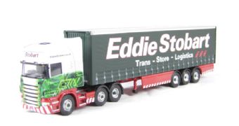 Scania R Series Curtainside in 'Eddie Stobart Ltd.' livery of Carlisle - "Roadscene" range