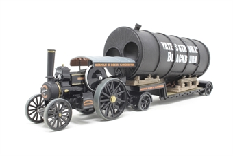 Fowler B6 Road Locomotive, with Low Loader & Boiler Load - 'Dibnah's Choice'