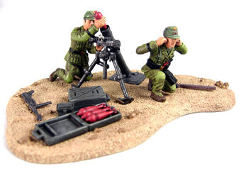 German Mortar team