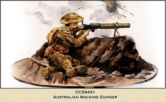 Australian Machine Gunner